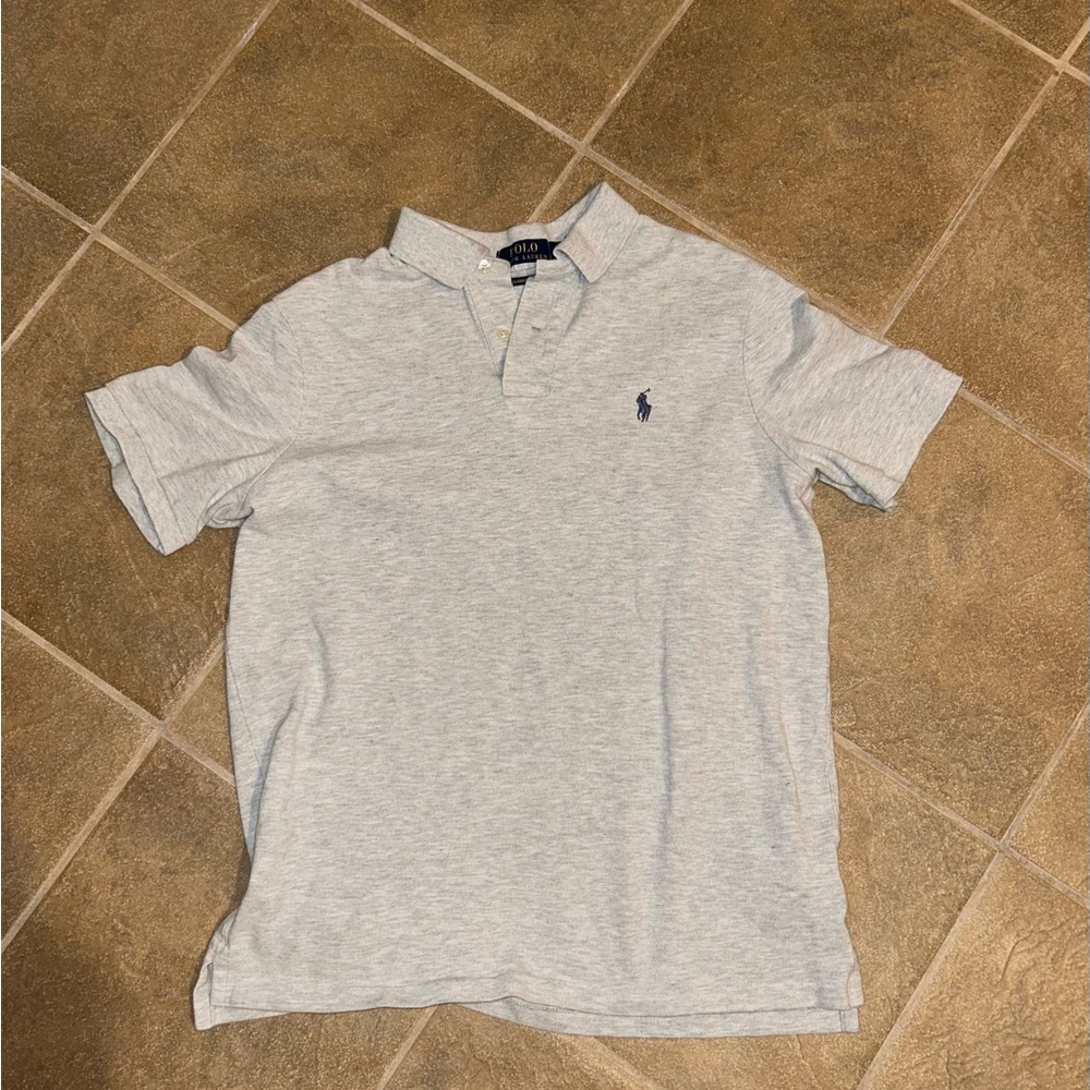 Polo by Ralph Lauren Gray Men's Shirt